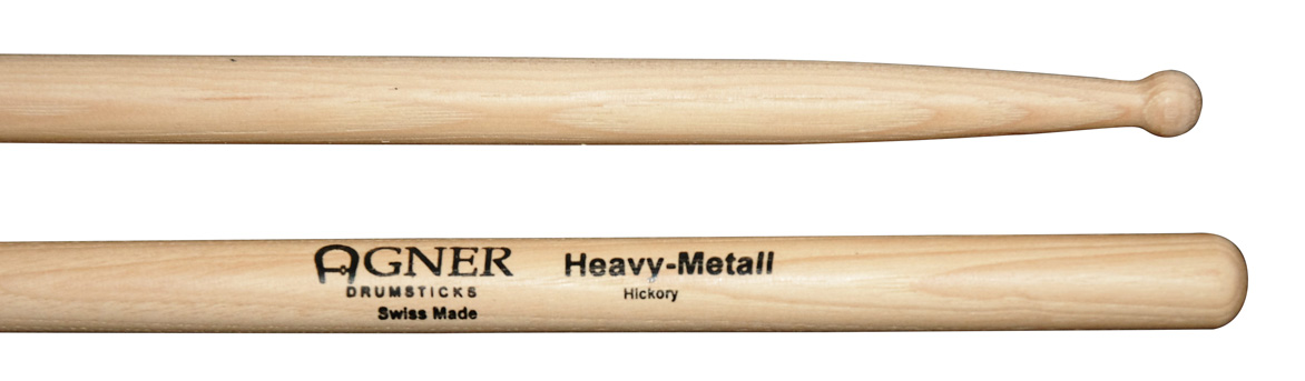 Agner AGN-HMT Bacchette per batteria Heavy Metal Hickory