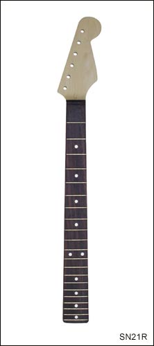 Boston SN21R OUTLET § Manico per chitarra elettrica ST, acero/palissandro, 21 tasti, radius 7,25''