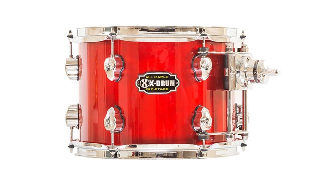 X-Drum PM2-TT1209-RD Tom 12x9, rosso